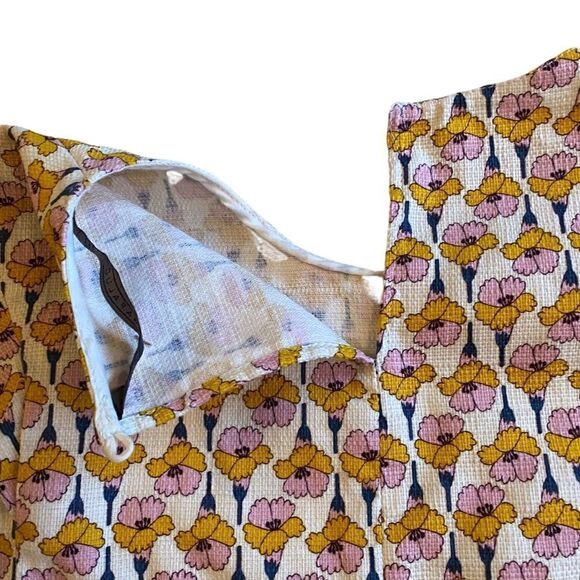 Preloved ZARA Trafaluc floral crop top - Picture 6 of 8